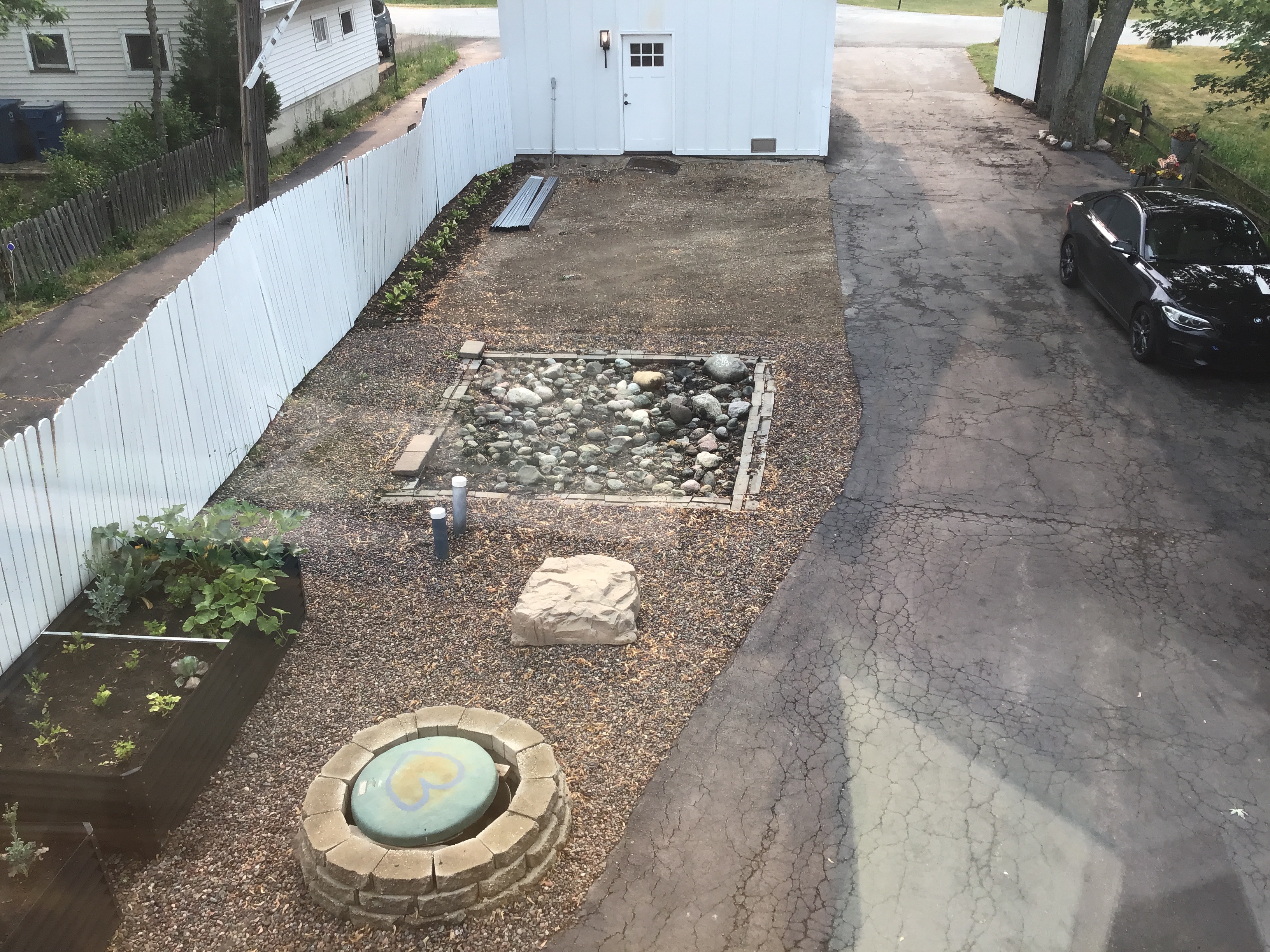 Septic work area
